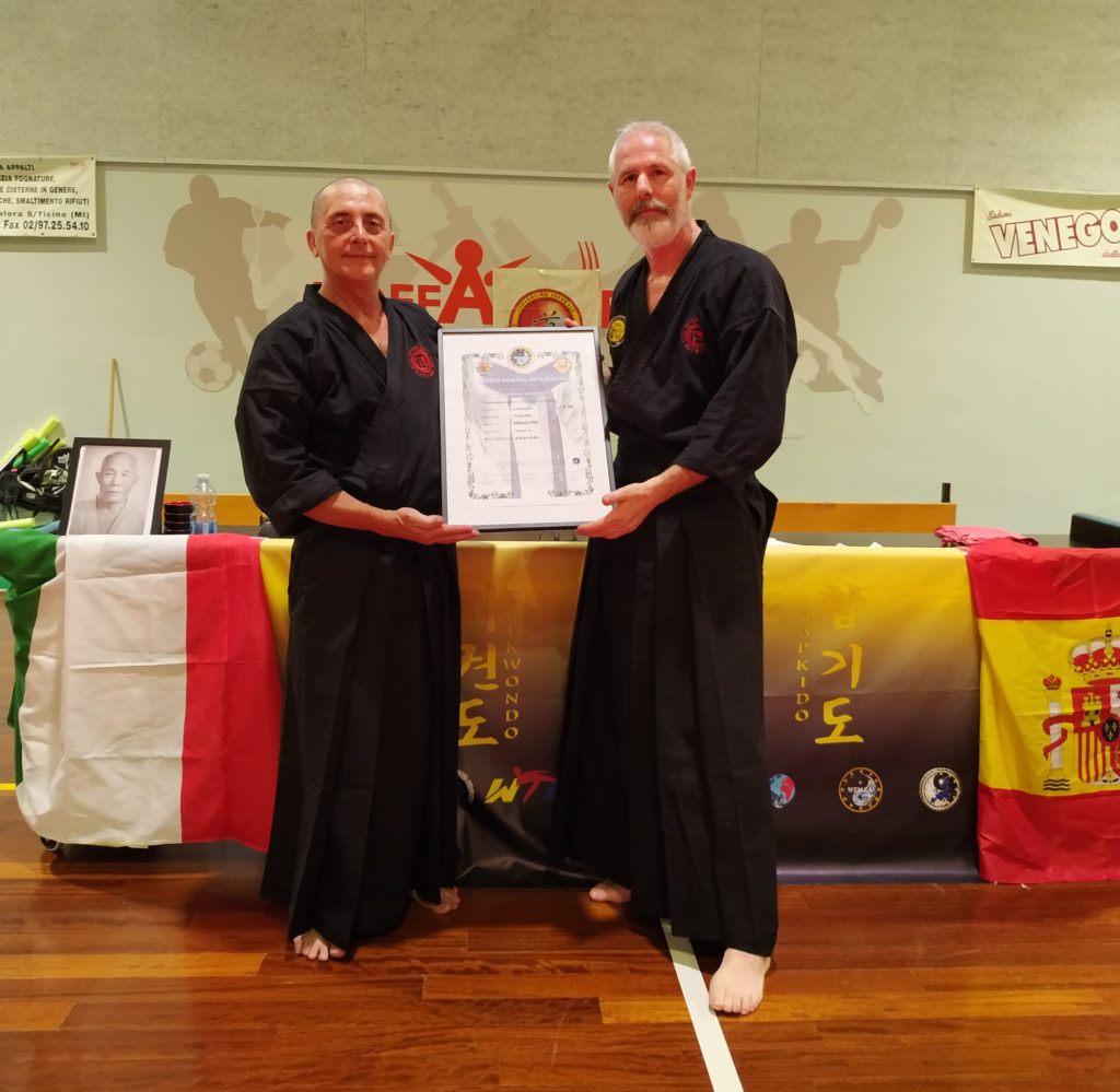 5^ DAN Hapkido Nedokwan Maestro Virgilio